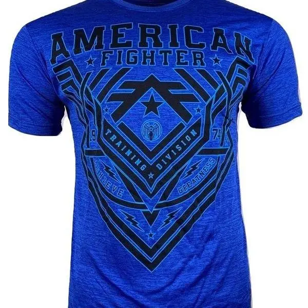 American Fighter Men's T-shirt FALLBROOK Athletic Menswear Top Polyester Shirt