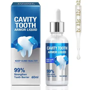 Tooth Armor Liquid 30ml, Gentle Daily Teeth Surface Coating Serum, Protective Topical Layer Oral Care Liquid, Portable At-Home Daily Oral Conditioning Treatment