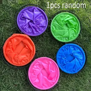 Foldable Wash Bucket, Multi-Functional Outdoor Gardening Watering, Camping, Travel, Beach Picnic, Art Student Painting