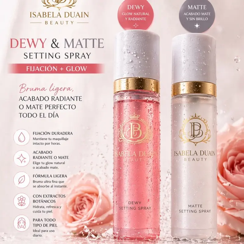 2  SET DUO DEWY & MATTE SETTING SPRAY