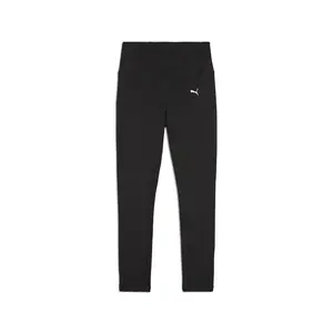 PUMA Womens Run Microfleece High Waisted Athletic Leggings Casual - Black