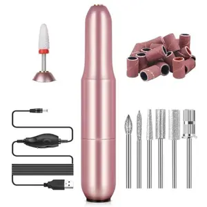SAVILAND Electric Nail Drill - Electric Nail File Efile Nail Drill Professional Manicure with 6PCS Nail Drill Bits