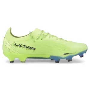 PUMA Womens Ultra Ultimate Firm GroundArtificial Ground Soccer Cleats Cleated, Firm Ground, Turf - Yellow