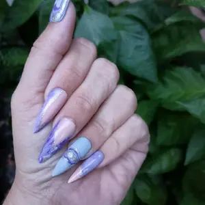 Hand Painted Press on Nails