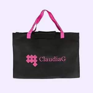 ClaudiaG Handy Tote – Everyday Chic Reusable Eco-Friendly Bag with Bold Logo for Shopping Groceries & Errands