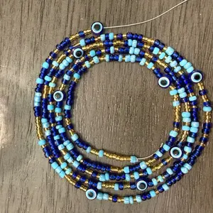 Eye Catching tie on waist beads