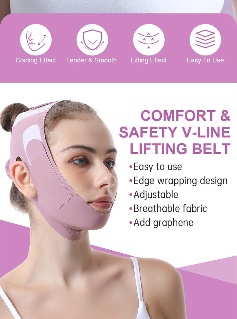 Graphene V-Line Mask, Chin Up Mask V Shaped Face Mask Jaw Exerciser Graphene V-Line Mask, Chin Up Mask V Shaped Face Mask Jaw Exerciser
