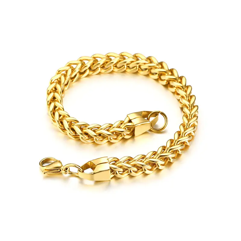 6mm Square Gold