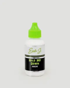 Ericka J Products, Hold Me Down Adhesive (Ain’t No Other) Wig Glue, Lace Wig Adhesive for Natural Strong Hold, Waterproof Sweat Resistant Long Lasting 2–3 Weeks, 1 Pack, 0.7 oz / 20g, 2.1 oz / 60g, 5.3 oz / 150g