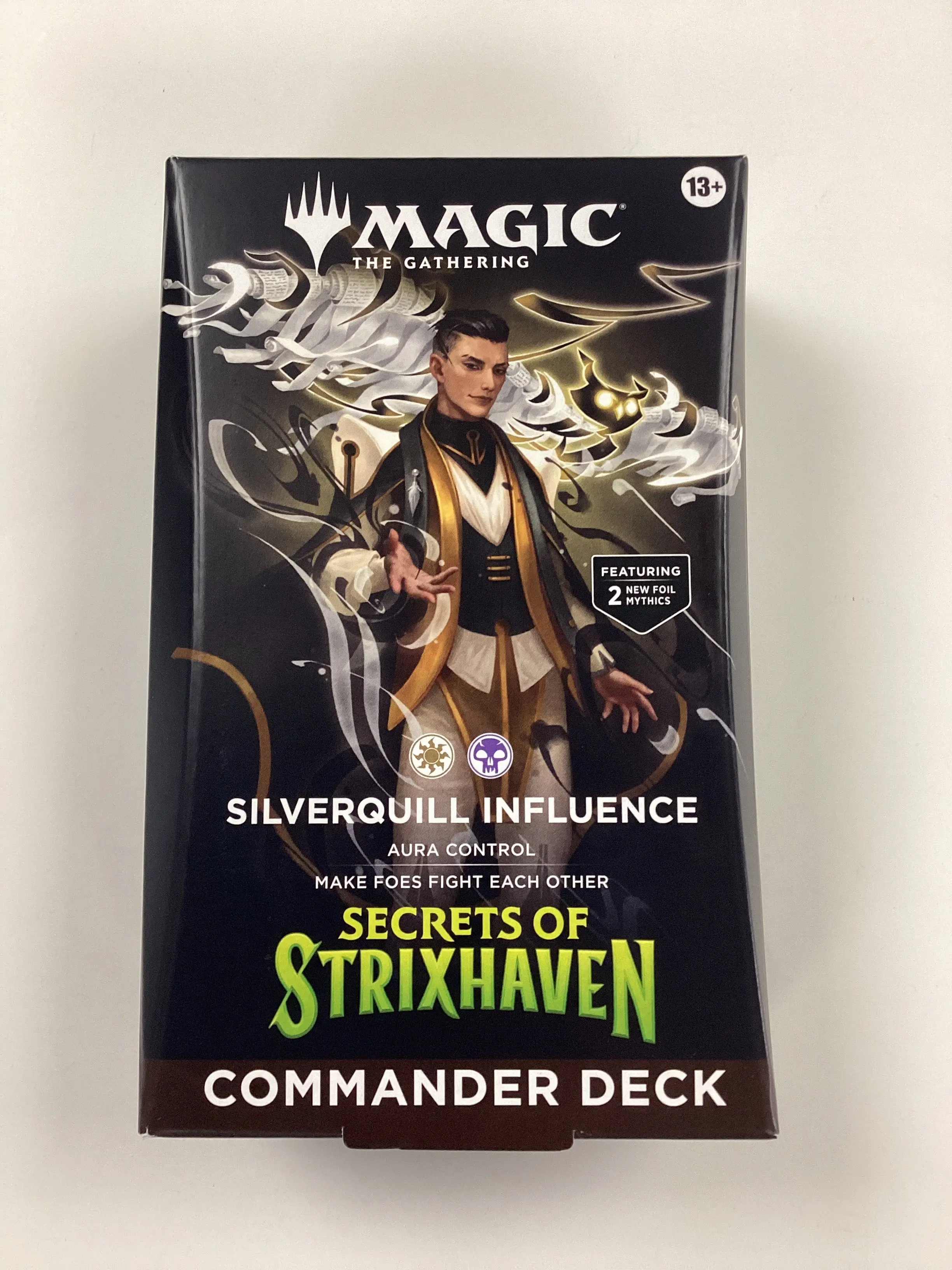 Mtg Secrets of Strixhaven Commander Deck Silverquill Influence - TikTok Shop Mtg Secrets of Strixhaven Commander Deck Silverquill Influence - TikTok Shop