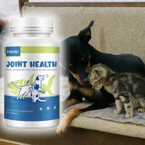 TSKOU Premium 3 in 1 Probiotic Nutrient Solution for Cats and Dogs Professional Gut Health Support with Glucosamine Chondroitin & Collagen