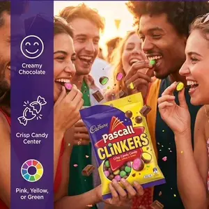 Cadbury Pascall Clinkers Candy *INCLUDES ICE PACK FOR SHIPPING*