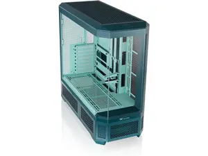 Thermaltake View 600 TG; Full Tower; 420mm Radiator Support; 480mm GPU Clearance; Hidden Connector Support; Rotatable PCIe Slots; 220mm PSU Clearance; Transformative Teal; CA-11H-00FTWN-00