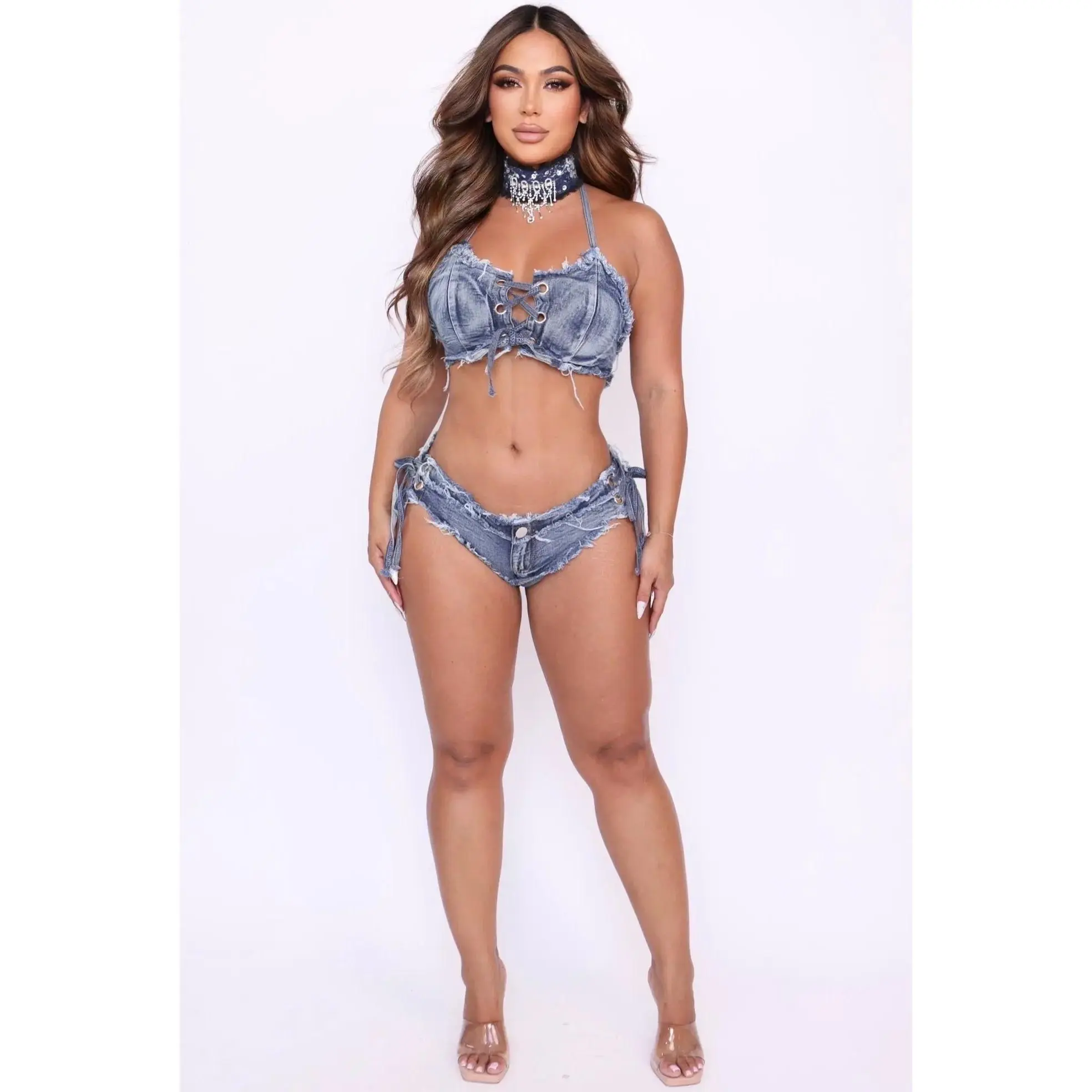 Denim Daze Two-Piece Set