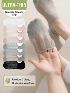 Women's Invisible Socks, Comfortable & Breathable Design, Fitted Style for Daily Use, Ideal for Everyday Footwear Essentials