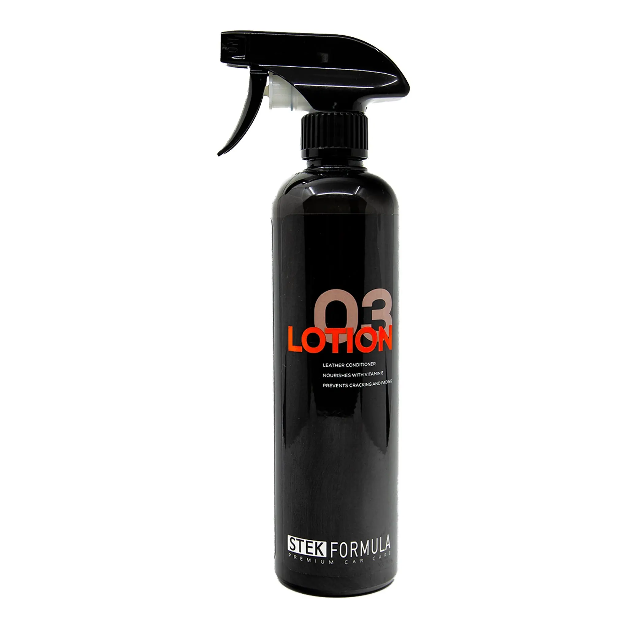 STEK Formula 03 Lotion, Vitamin-Enriched Leather Lotion for Automotive Interior Car Cleaner