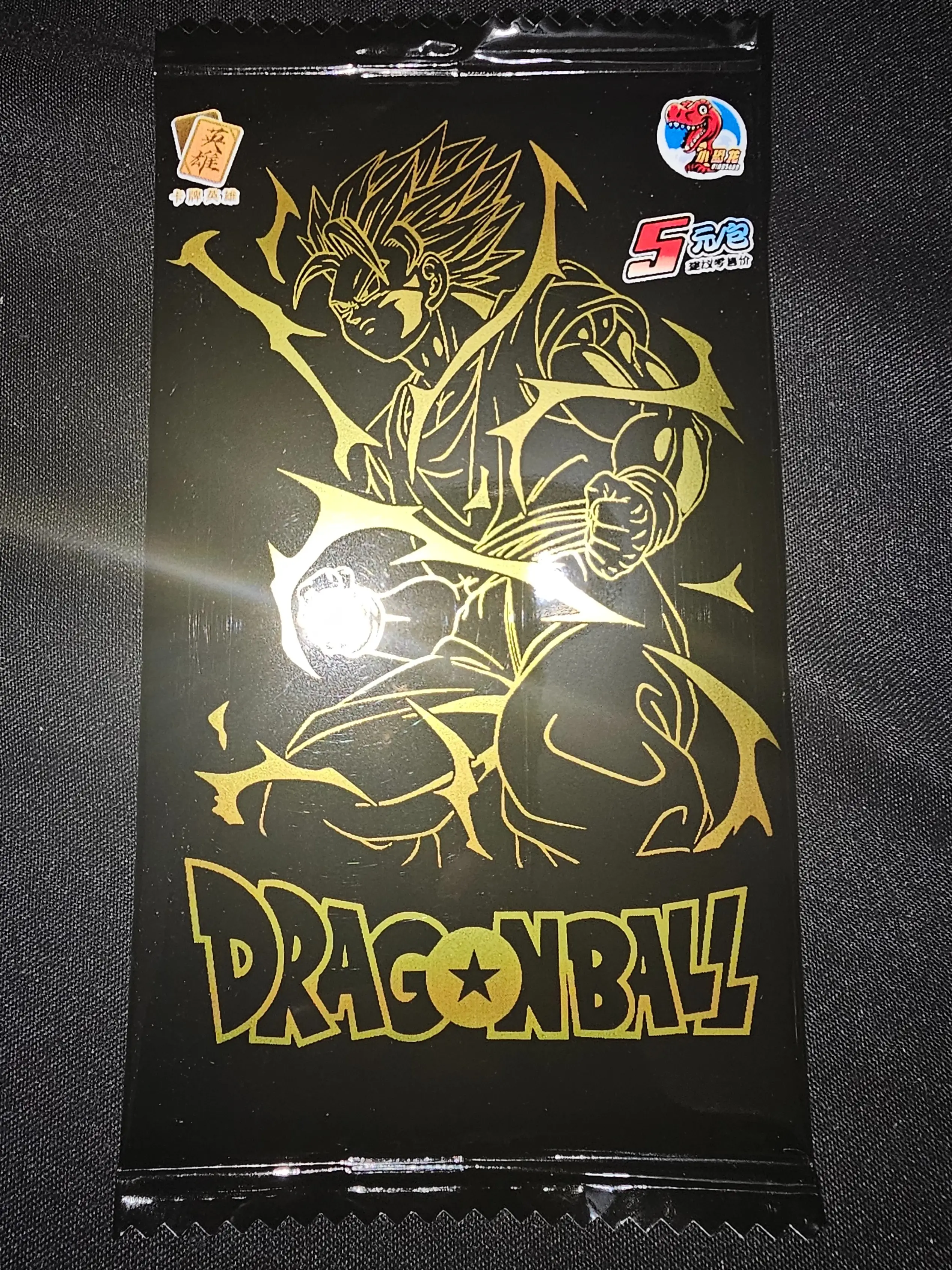Dragon Ball Z Drip Black/Gold (1 Pack) Factory Sealed