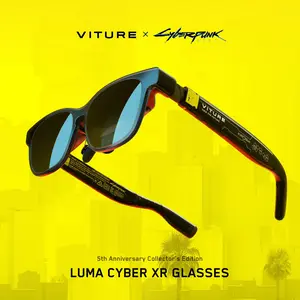 VITURE Luma Cyber XR Glasses - Cyberpunk 2077 5th Anniversary Collector's Edition, Limited 10,000 Units, CD PROJEKT RED & VITURE Collaboration, for Switch PS5 PC Players