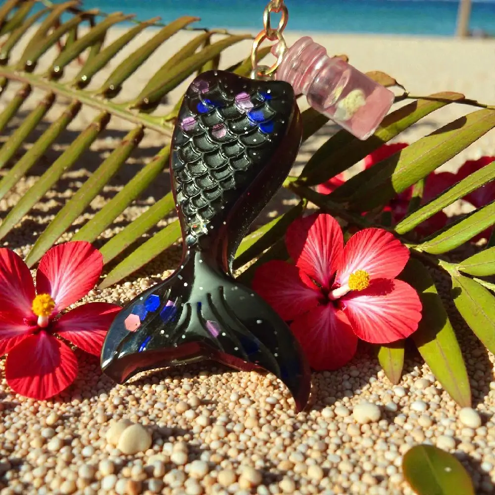 Midnight Tide — Mermaid Tail Charm