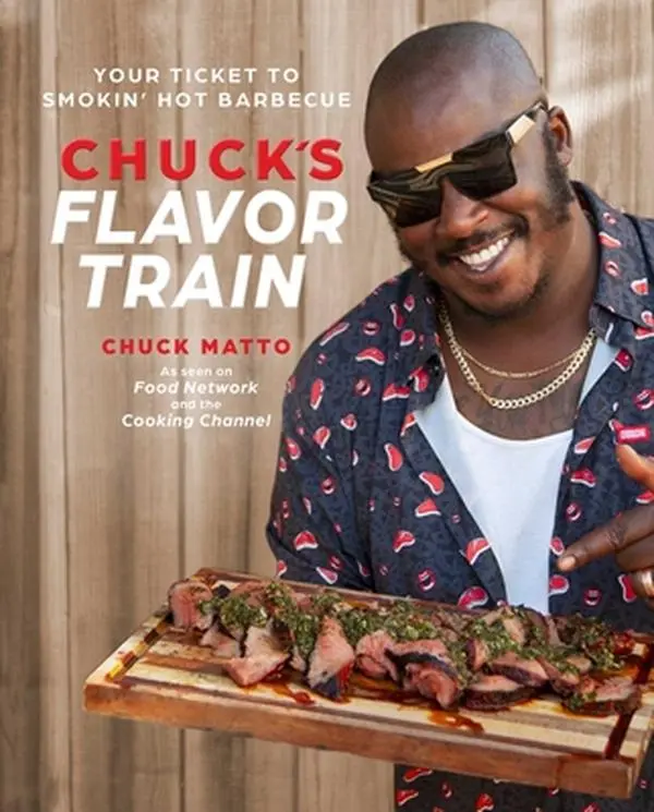 Chuck's Flavor Train: Comprehensive Barbecue Guide Hardcover Book - Chuck Matto, English Book, 2.3 lbs, Ideal for Father's Day