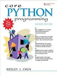 USED Book - Core Python Programming by Wesley J. Chun (Paperback) - english