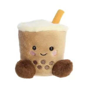 Aurora Adorable Palm Pals 5" Milky Tea Boba