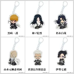 Anime Bleach: Thousand-Year Blood Acrylic Pendant Keychains  Accessories Car Key Chain Key Ring Phone Bag Hanging Jewelry Gifts