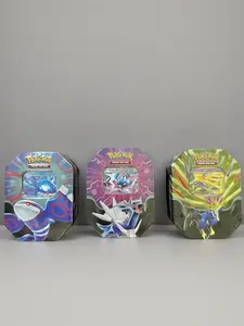 1 (One) Single Random Pokémon TCG: Azure Legends Tin (4 booster packs and 1 Promo card)