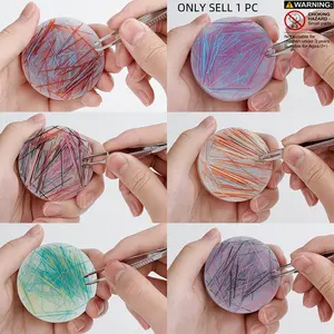 Skin Picking Fidget Toys, Stress Relief Fidgeting, Pimple Popping Toy, Sensory Toys for Dermatillomania, Anxiety Relief, Includes Tweezer, Stress Relief Tool, Anxiety Relief Products