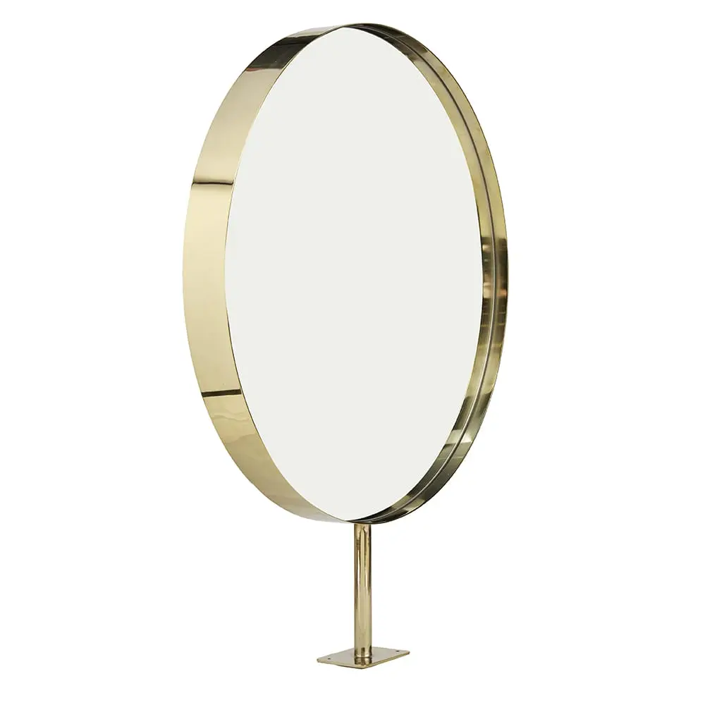 Halo Brass Double Salon Mirror