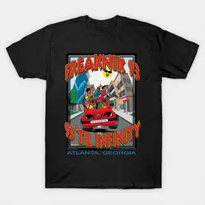 Vintage Freaknik Atlanta 1993 'Til Infinity T-Shirt, Freaknik Crewneck Unisex T-Shirt