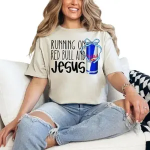 Red Bull And Graphic Print Fashion Sweatshirt - , Energy Drink Inspired