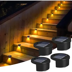 With solar power and wireless design this 4 pack of warm white LED lights is a poolside solar light perfect for inground pool and above ground pool as waterproof pool accessories