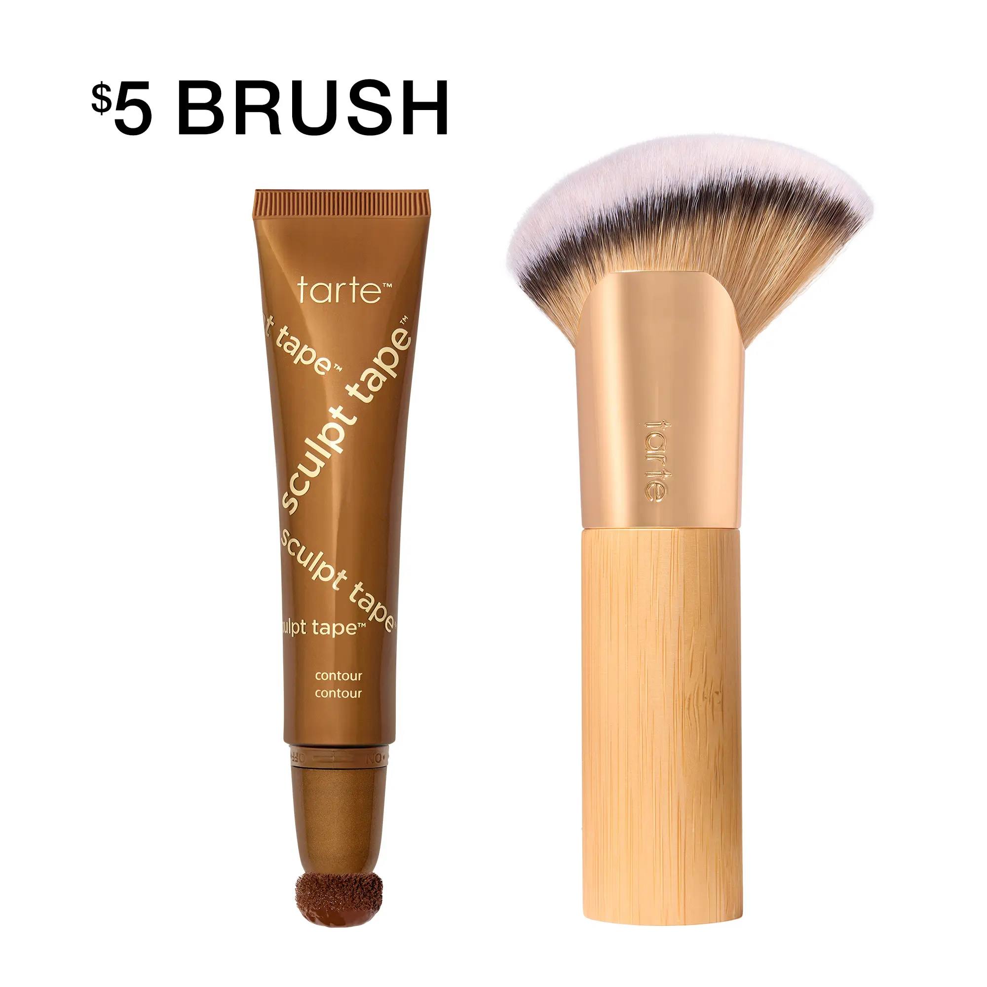 warm bronze + brush