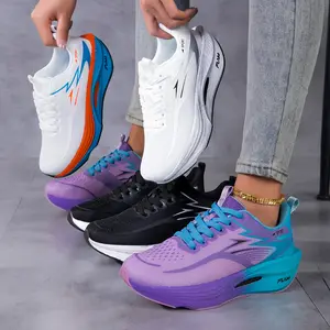 2026 Men's White Black Running Shoes, Multifunctional Training Shoes for Road Running Daily Wear with Cushioning Breathability Anti-Slip Arch Support Lightweight Structure All-Weather Grip