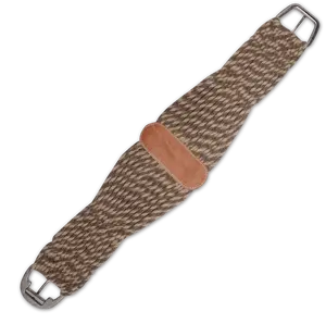 Classic Equine Roper Cinch - Alpaca & Mohair Blend with Stainless Steel Roller Buckles - Multiple Sizes