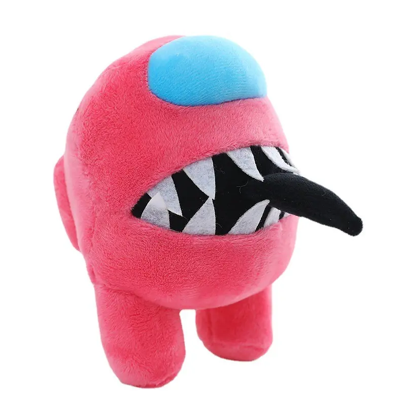Among Us Cute Chibi Plushie - Multi-Color Space Crewmate Stuffed Toy, Cute Collectibles for Gamer Boys Youth, Hand Washable Bed & Sofa Cushion Doll, Multiplayer Game Fans