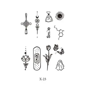 Semi-Permanent Temporary Tattoo -Lasting 1-2 Weeks ink box