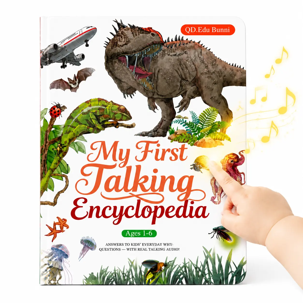 Interactive Talking Encyclopedia - Educational Learning Toy & Hobby Starter - Perfect Birthday & Holiday Gift for Kids Ages 3+