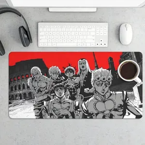 [3 Samples] Anime Mousepad Rubber Play Mat Jojo Bizarre Adventure Design for Gaming Office Laptop Lock Edge Keyboard Mice Pad