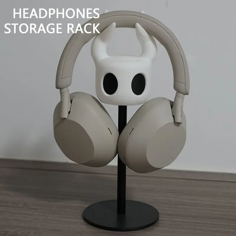 Ergonomic Headphone Stand for Gaming and Office, Space-Saving Aluminum Desktop Holder, Durable Multi-Functional Storage Rack for Over-Ear Headphones