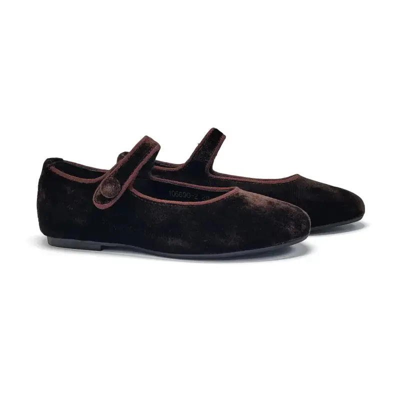 Mamelina Dark Brown Mary Jane