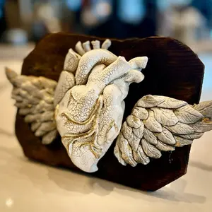 Blanco Bone & Gold on Burnt Cedar