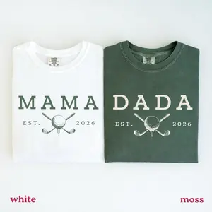 Golf 1st Birthday Outfit, Hole In One Family Matching Shirts, Mommy And Me Golf Tee, Dad Mom Birthday Shirt, Baby First Birthday Golf Theme, Mother’s Day Gift, Father’s Day Gift, Viral Family Outfit 2026