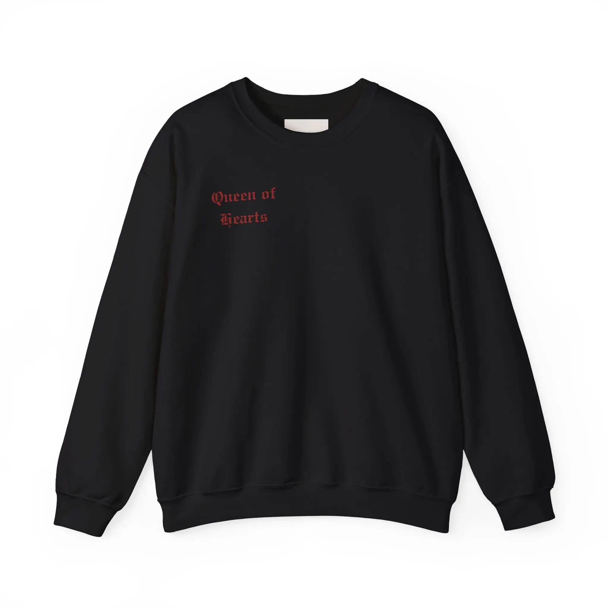 Queen of Hearts Card sweatshirt | Crewneck, Card Design
