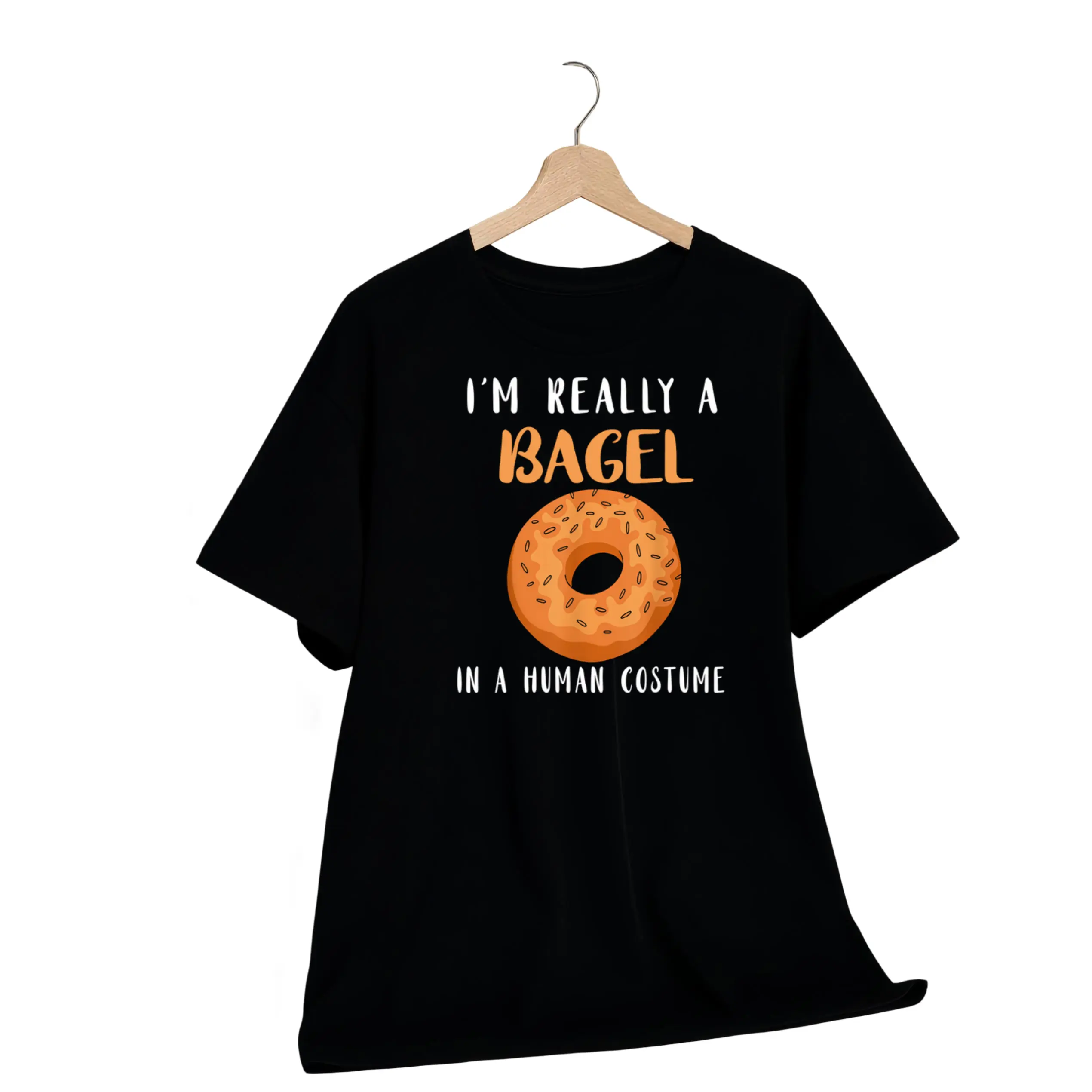 Bagels Human Costume Baker Baking Bagel Lover Bagel T-Shirt
