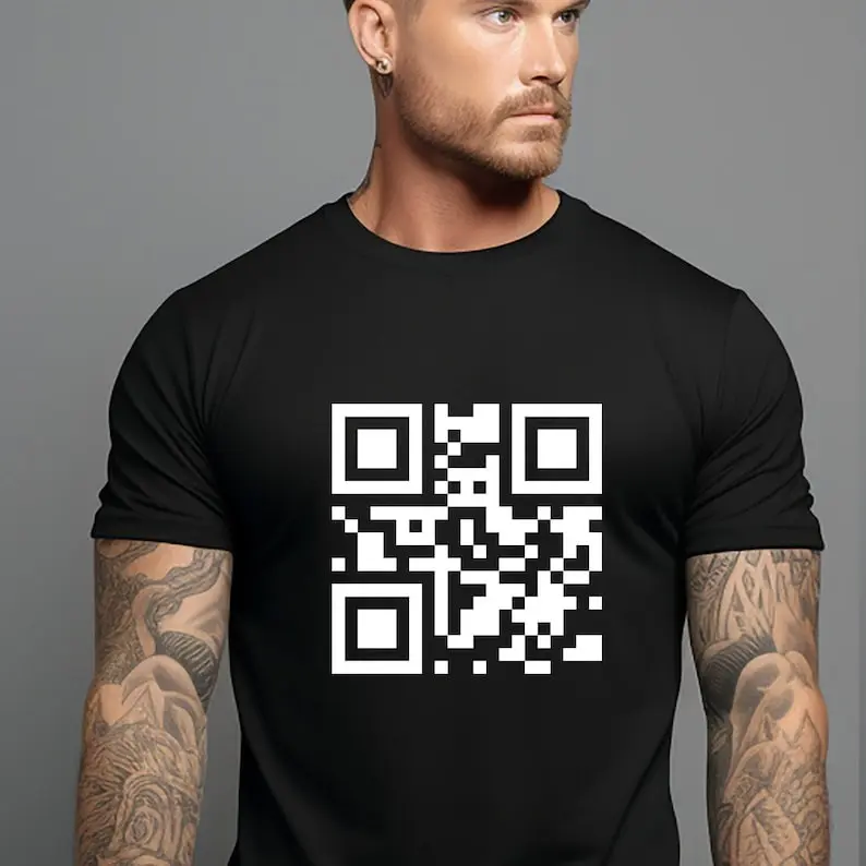 Fuck You QR Code Shirt, Funny Saying Shirt,  Adult Humor  t-shirt, sweatshirt and hoodie for men and women.