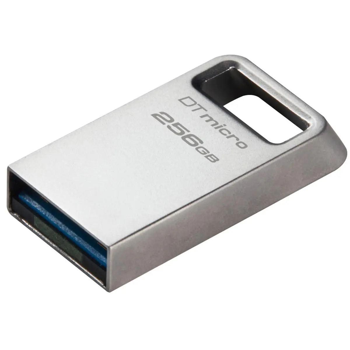 Kingston Technology DataTraveler Micro 256GB USB 3.2 Gen 1 Metal Flash Drive