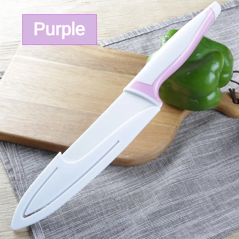 Ceramic Chef knife , Ultra Sharp Professional 7-Inch Ceramic Kitchen Chef's Knife with Sheath Cover, Perfect Sharp Knife for Cutting Boneless meats, Sashimi, Fruits and Vegetables Blade Metal