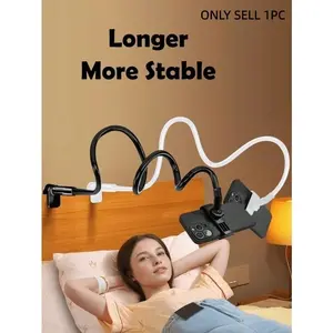 360 Degree Rotating Phone Stand, Ideal for Lazy People, Can Be Placed on Bedside Table, Free Your Hands, Convenient and Practical, Smartphone Holder
